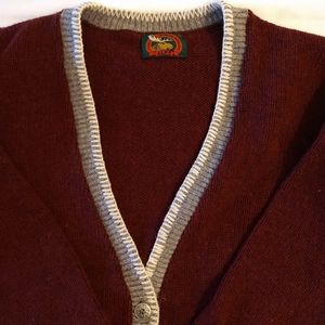 Alps Wool Button Cardigan